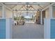 Community pavilion featuring picnic tables, a fireplace, and an open design for gatherings and relaxation at 2300 Lark Sparrow St., Myrtle Beach, SC 29577