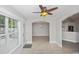 Bright dining room with tile floors, neutral walls, and French doors at 231 Marbella Dr., Murrells Inlet, SC 29576