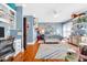 Spacious bedroom with hardwood floors, decorated shelves, a playful desk area, and lots of natural light at 2382 Waverly Rd., Pawleys Island, SC 29585