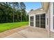 Home's back patio, with view of lush green lawn, offers space to relax or entertain at 2448 Whetstone Ln., Myrtle Beach, SC 29579
