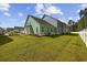 Side view of a lovely two-story home with a lush green lawn at 2475 Blue Crane Circle # 106, Myrtle Beach, SC 29577