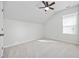 Bright empty bedroom featuring plush carpet, and neutral color walls at 2475 Blue Crane Circle # 106, Myrtle Beach, SC 29577