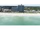 Stunning aerial view showcases the oceanfront location and proximity to the beach at 3000 N Ocean Blvd. N # 708, Myrtle Beach, SC 29577