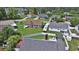 Aerial view of a quaint neighborhood featuring cozy homes with well-manicured lawns at 302 Silver Fox Trail, Myrtle Beach, SC 29588