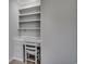 Dedicated office space featuring built-in shelving and a desk for a functional workspace at 3334 Cedar Creek Run, Little River, SC 29566