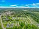 Expansive aerial shot showcasing a well-planned community with lush greenery and various home styles at 3539 Harrelson Ave., Loris, SC 29569
