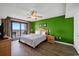 Bedroom featuring balcony access and a comfortable bed at 4103 N Ocean Blvd. N # 204, North Myrtle Beach, SC 29582