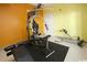 Image shows home gym equipment in a well-lit room, providing a space for exercise and fitness activities at 4103 N Ocean Blvd. N # 204, North Myrtle Beach, SC 29582