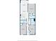 A detailed floor plan of a home, outlining the layout of the living spaces and bedrooms at 4103 N Ocean Blvd. N # 204, North Myrtle Beach, SC 29582