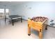 A game room featuring both a ping pong and a foosball table providing a fun recreation space at 4103 N Ocean Blvd. N # 204, North Myrtle Beach, SC 29582