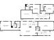 Floor plan showing the layout and dimensions of the home's rooms on both levels at 422 South Poplar Dr., Surfside Beach, SC 29575