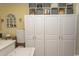 Kitchen featuring an entire wall of cabinets for extra storage and white countertops at 4516 Seaview St. # 137, North Myrtle Beach, SC 29582