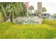 Sea Villas sign surrounded by manicured shrubbery, located at 4516 Sea View at 4516 Seaview St. # 137, North Myrtle Beach, SC 29582