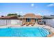 Beautiful pool featuring plenty of patio space with outdoor seating at 502 Garden Dr., Surfside Beach, SC 29575