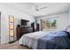 Cozy bedroom with a plush bed, dresser, and window offering natural light and a comfortable atmosphere at 502 Garden Dr., Surfside Beach, SC 29575