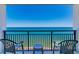 Stunning ocean views from condo balcony at 504 N Ocean Blvd. # 1804 A/B, Myrtle Beach, SC 29577