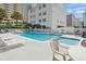 Inviting community pool surrounded by lounge chairs and a well-maintained deck at 5409 North Ocean Blvd. # 106/7108, North Myrtle Beach, SC 29582