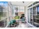 Relax on the porch with comfortable seating, a ceiling fan and views of the grounds at 5751 Oyster Catcher Dr. # 315, North Myrtle Beach, SC 29582