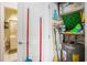 Hall storage features hot water tank, shelving and cleaning supplies at 5751 Oyster Catcher Dr. # 315, North Myrtle Beach, SC 29582