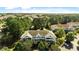 Beautiful aerial view of the condo complex surrounded by lush greenery in a desirable community at 5825 Catalina Dr. # 124, North Myrtle Beach, SC 29582