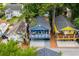 An aerial view of the property showing its location among mature trees at 6001 - 1737 S Kings Hwy., Myrtle Beach, SC 29575