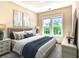 Cozy bedroom featuring a comfortable bed, stylish furnishings, and soft natural light at 750 Shine Ave. # 750, Myrtle Beach, SC 29577