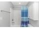 A bathroom with a shower and a toilet at 751 Painted Bunting Dr. # E, Murrells Inlet, SC 29576