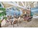 Spacious clubhouse with high ceilings, a fireplace, and a billiards table perfect for gatherings and events at 81 Cascade Dr., Murrells Inlet, SC 29576