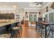 Open floor plan kitchen and breakfast nook with views to the living area at 81 Cascade Dr., Murrells Inlet, SC 29576