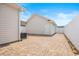 Detached garage and brick-paved driveway, offering ample parking and a clean aesthetic at 908 Wrigley Dr. # 17-3_17-3G, Myrtle Beach, SC 29588