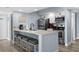 Well-equipped kitchen with modern appliances, a breakfast bar, and plenty of counter space at 9550 Shore Dr. # 529, Myrtle Beach, SC 29572