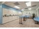 Functional laundry room equipped with multiple washing machines and folding areas for residents' convenience at 9550 Shore Dr. # 529, Myrtle Beach, SC 29572