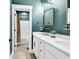 Bathroom with double vanity, modern fixtures, and elegant design provides style and convenience at 103 Pigeon Forge Ct., Murrells Inlet, SC 29576