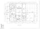Floor plan showing the layout of the first floor, including the kitchen, living area, and bedrooms at 105 Michau Rd., Georgetown, SC 29440