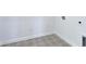 Neutral laundry room features patterned tile flooring and white painted walls with utility connections at 1079 Laconic Dr., Myrtle Beach, SC 29588