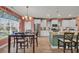 Bright open kitchen with modern appliances, ample counter space, and eat in dining area at 1145 Captain Hooks Way, North Myrtle Beach, SC 29582