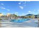 Community pool area with plenty of seating and a pristine, inviting swimming pool at 1145 Captain Hooks Way, North Myrtle Beach, SC 29582