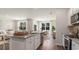 Open-concept kitchen with a view of the dining and living areas, perfect for entertaining at 128 Dagger Ct., Myrtle Beach, SC 29588