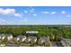 Overhead shot of 1298 River Oaks Dr with view of neighborhood and lush greenery at 1298 River Oaks Dr. # 5-I, Myrtle Beach, SC 29579
