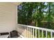 Relaxing balcony with view of the lush greenery at 1298 River Oaks Dr. # 5-I, Myrtle Beach, SC 29579
