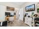 Bedroom with a neutral color and desk with computers at 1298 River Oaks Dr. # 5-I, Myrtle Beach, SC 29579