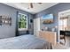 Bedroom offering a TV, window, neutral colors and a peek into the hall at 1298 River Oaks Dr. # 5-I, Myrtle Beach, SC 29579