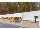 Picnic area with charcoal grill and several tables at 1298 River Oaks Dr. # 5-I, Myrtle Beach, SC 29579