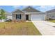 Charming single-story home with a well-manicured lawn and attached one car garage at 132 Dagger Ct., Myrtle Beach, SC 29588
