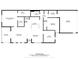 Detailed floor plan showcasing layout with primary bedroom, living room, and kitchen measurements at 1631 Hepburn Dr., Little River, SC 29566