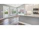 Kitchen and eating area featuring an open layout, granite countertops, and bright natural light at 2004 Potomac Ct., Myrtle Beach, SC 29579