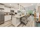 Modern kitchen boasts granite countertops, stainless steel appliances, and an open floor plan at 2020 Willow Run Dr. # D, Little River, SC 29566