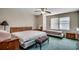 Spacious main bedroom with natural light, carpet, and furnishings at 2309 Withers Dr. # 5, Myrtle Beach, SC 29577