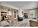 Spacious living room with gray floors, dining area, and comfortable seating at 2309 Withers Dr. # 7, Myrtle Beach, SC 29577