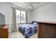 Bedroom featuring a plaid bedspread and wooden furniture provides a comfortable space at 2315 Blackthorn Dr., Conway, SC 29526